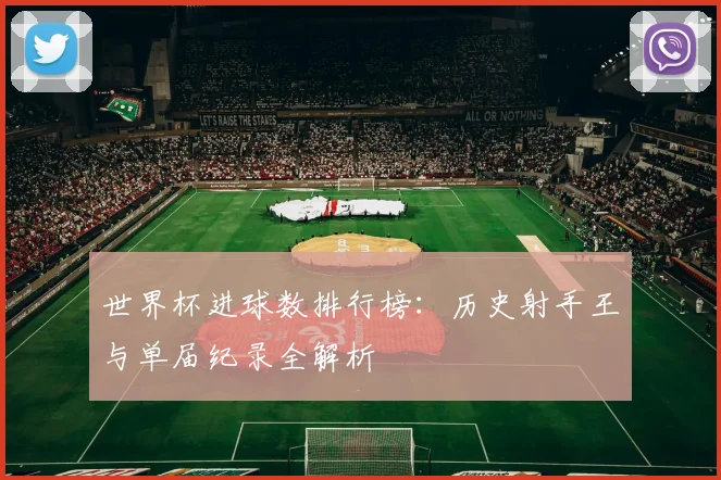 世界杯进球数排行榜：历史射手王与单届纪录全解析